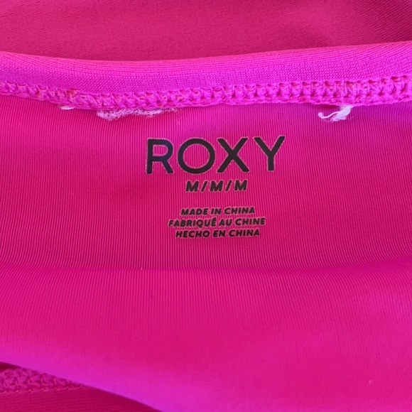 Roxy Hot Pink Ruffle Bikini Top - Picture 5 of 10